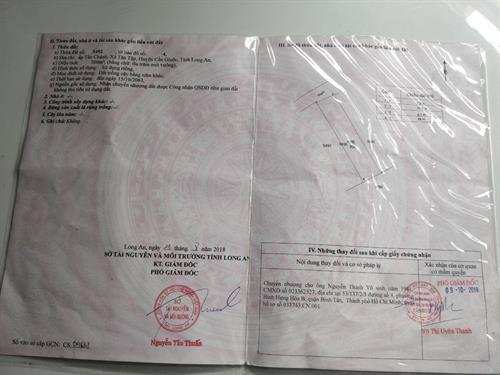 Bán nhà cấp 4 mới xây Gần chợ Tân Tập Huyện Cần Giuộc