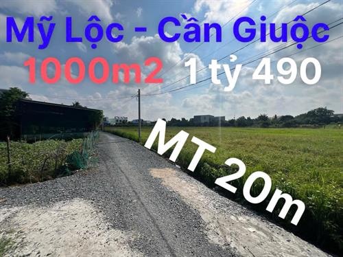 đất xã mỹ lộc ,cần giuộc 