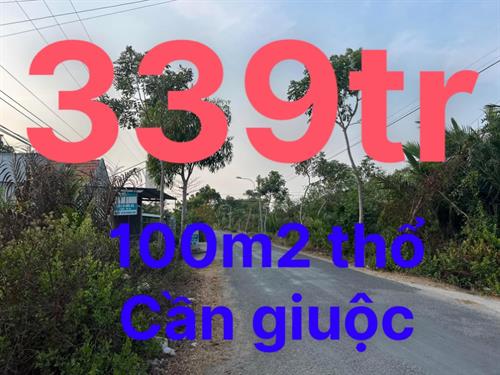 Bán đất  thổ cư  xã Phước Lại ,huyện cần giuộc 