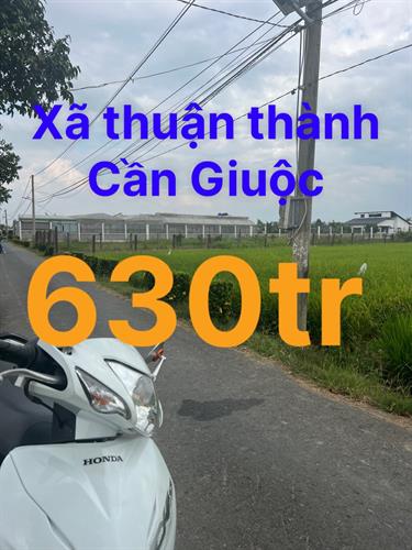 Bán đất Xã Thuận Thành , Cần Giuộc  , LA