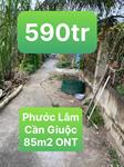 Đất thổ cư xã Phước Lâm 590tr