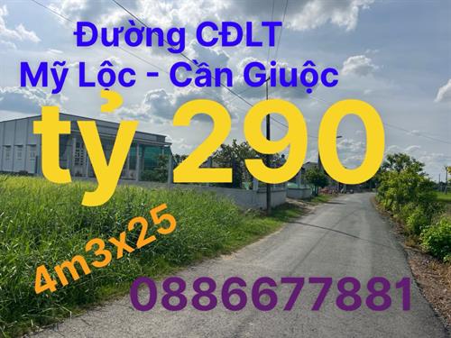 Đất thổ cư Đường cộng đồng Lộc Trung 