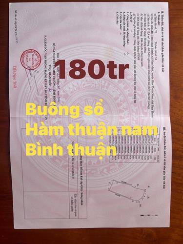 Đất sào Hàm thuận nam giá rẻ 