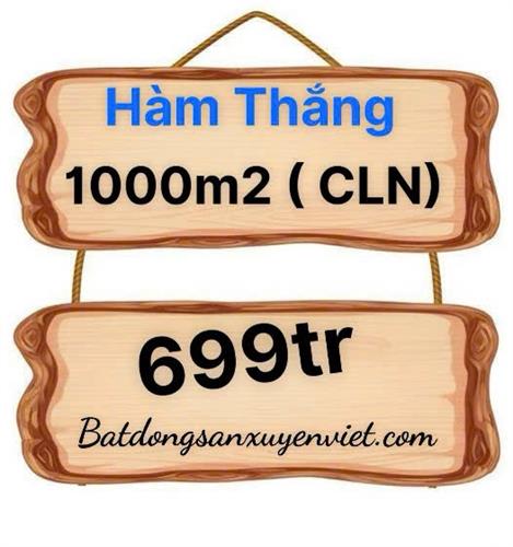 Đất sào Hàm Thắng 699tr - Tặng iphone 13pro max 