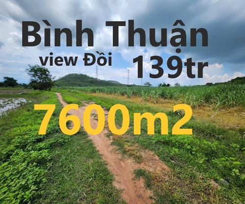 Đất sào Bình Thuận 139tr